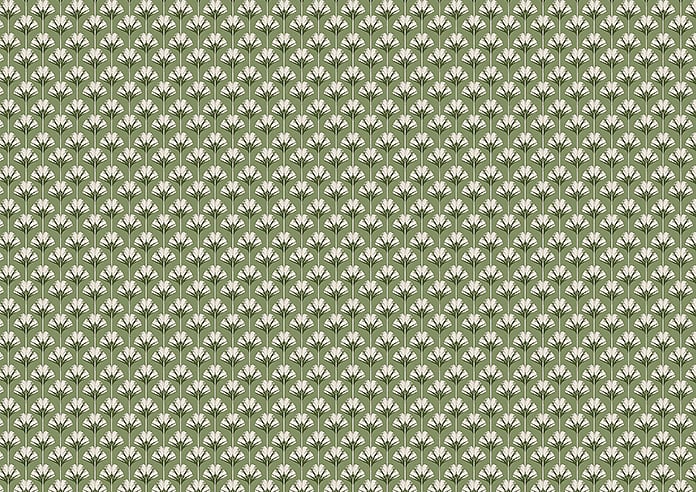 Ted Baker Palm Geo, Green - Roman Blind - Image 7